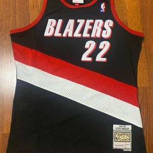 NBA Portland Trailblazers Clyde Drexler Jersey 🏀